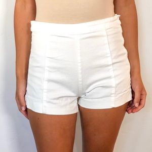 High waist Flat front shorts!
